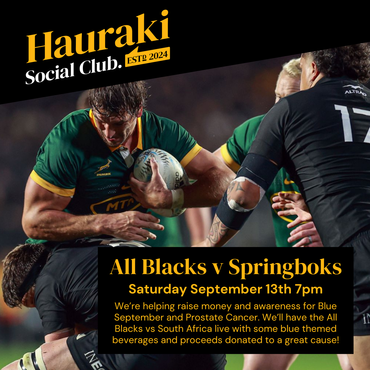 All Blacks vs Springboks