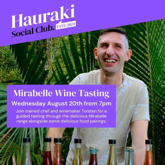 Tasting Night: Mirabelle Wines with Food Pairings