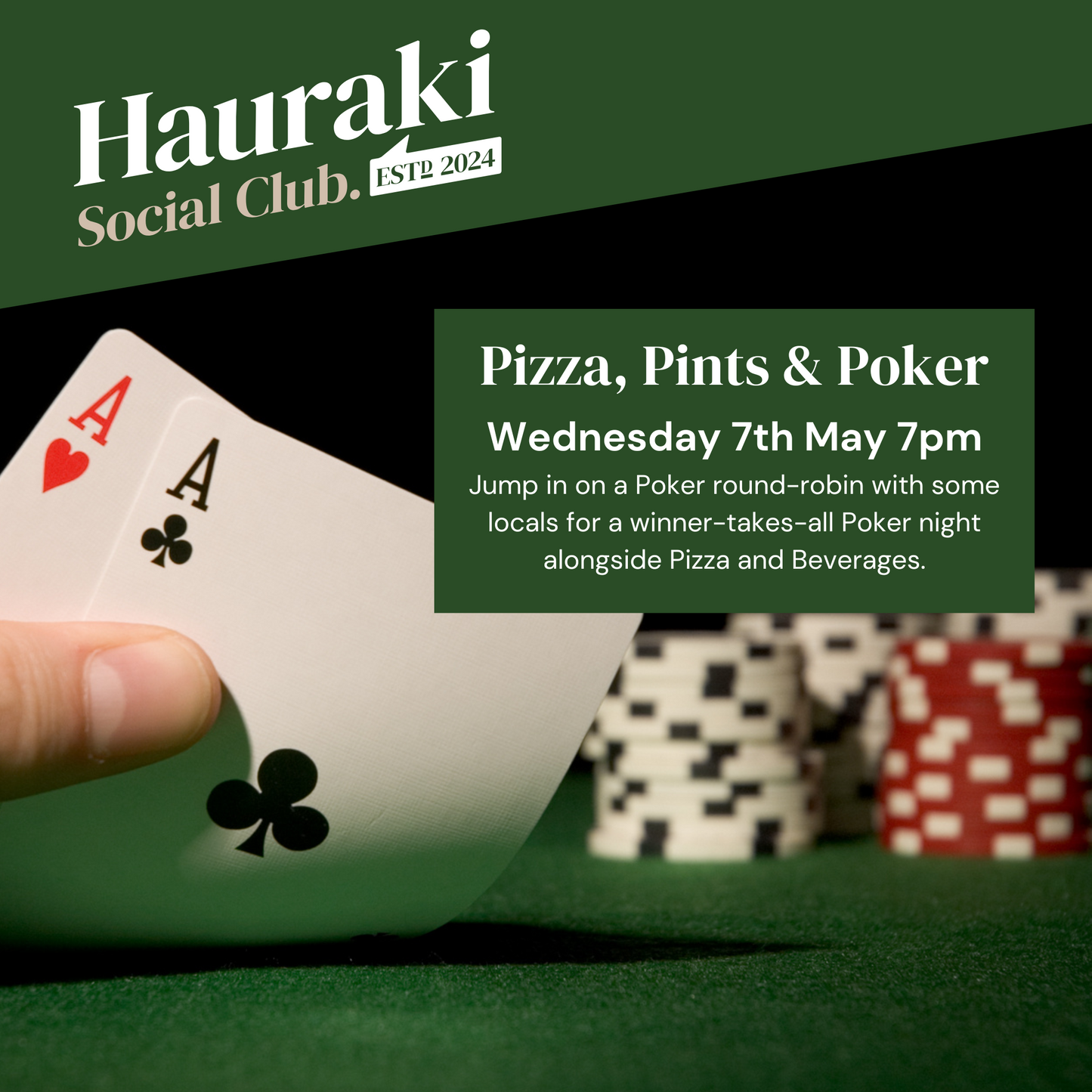 Pizza, Pints & Poker